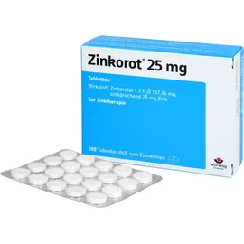 Zinkorot 25 mg Tabletten 100 St.