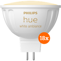 Philips Hue Spot White Ambiance MR16 18er-Pack