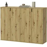 inn.furn Kommode Eiche Artisan 122 cm