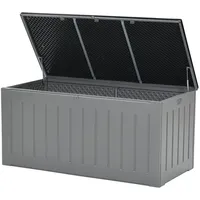 Garden Impressions Jersey Auflagenbox Kissenbox Aufbewahrungsbox grau 830L