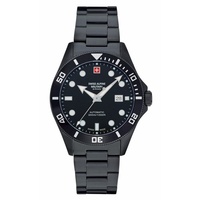 Swiss Alpine Military Quarzuhr 7095.2177SAM schwarz