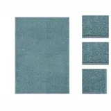 vidaXL Teppich Kurzflor 140x200 cm Blau