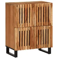 VidaXL Sideboard 60x34x75 cm Massivholz Akazie
