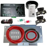 Impulse Innovation Batterie-Trennrelais Ladebooster Set Votronic VCC1212-30 Remote Control Kabel VW T4-6.1