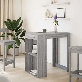 vidaXL Bartisch 102 x 70 x 103,5 cm Grau