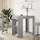 vidaXL Bartisch 102 x 70 x 103,5 cm Grau