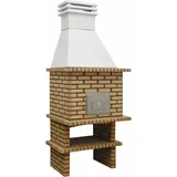 Luxor 107x94x271 Cm Einbau-holz- Und Kohleofen  Zubehör Für Einbaugrills