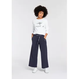 KangaROOS Jerseyhose Culottes Blau 36