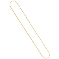 Goldkette JOBO, gelb (gelbgold 585), Halsketten, Damen, Gelbgold 585, L: 42cm, Bingokette 585 Gold 42 cm 1,2 mm