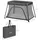 lionelo - Reisebett 3-in-1 ALICE Grau - Grau