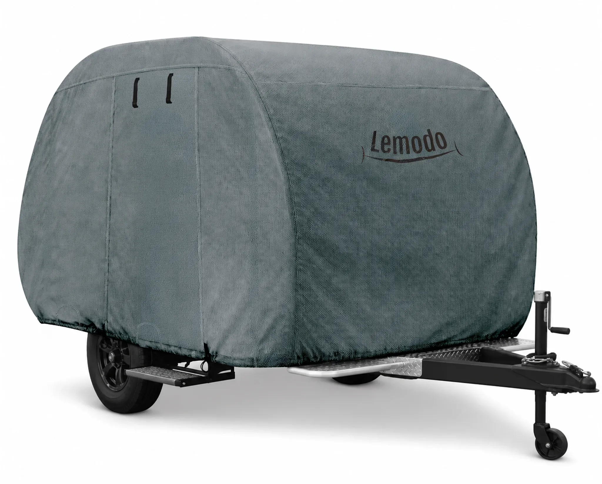 Wohnwagen Schutzhülle L 340x195x185cm, 4-lagig Tropfenform