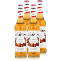 Monin Sirup Praline 700ml - Kaffeesirup Cocktailsirup (4er Pack)