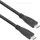 Act USB-C-Kabel 5 m kompatibel mit Monitor, Laptop, SSD Schwarz