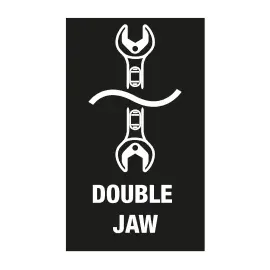 WERA Doppelmaulschlüssel 17 x 19 mm