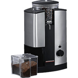 GASTROBACK Design Advanced 42602 Kaffeemühle Schwarz 130 Watt, Kegelmahlwerk