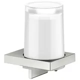 Keuco EDITION 11 Seifenspender, Echtkristall-Stulpglas, 180 ml, 11152069000, Farbe: Edelstahl-finish