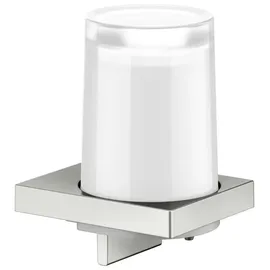 Keuco EDITION 11 Seifenspender, Echtkristall-Stulpglas, 180 ml, 11152069000, Farbe: Edelstahl-finish