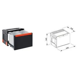 Franke Sorter Cube 50 18 l Schwarz