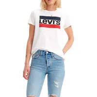Levi's The Perfect 17369 Kurzarm-T-Shirt Sportswear Logo W L