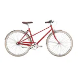 EXCELSIOR Urbanrad "Vintage" Mixte | 28" | 3-Gang | ruby red