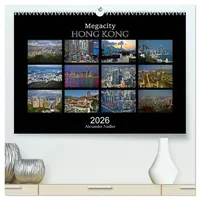 Calvendo Megacity Hong Kong (hochwertiger Premium Wandkalender 2026 DIN