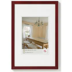 walther + design Peppers Holz Bilderrahmen 15x20 cm MAHAGONI