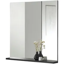 furn.design Badspiegel Weiß Hochglanz, Holzwerkstoff, 80x85x12 cm FSC 100%, Spiegel Wandspiegel