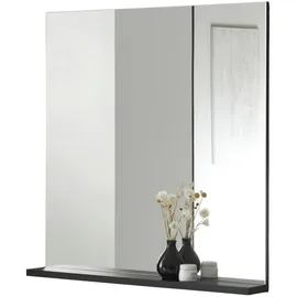 furn.design Badspiegel Weiß Hochglanz, Holzwerkstoff, 80x85x12 cm FSC 100%, Spiegel Wandspiegel