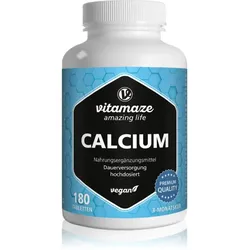 Vitamaze Calcium Tabletten für gesunde Knochen und Zähne 180 TABL