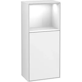 Villeroy & Boch Finion Seitenschrank F51 418x936x270mm Glossy White, lacquer