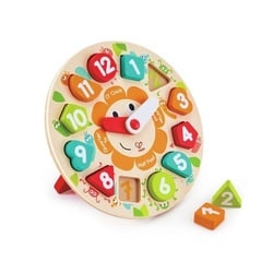 Hape - Steckpuzzle Uhr, 13 Teile