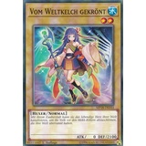 MP18-DE044 - Vom Weltkelch gekrönt - Common - DE - im Set mit Ultrapro Toploader - Yugioh