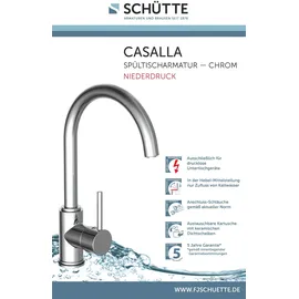 Schütte Casalla Niederdruck chrom SC35319