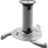 Celexon Beamer-Deckenhalterung PS 815, grau, 10 kg Tragkraft, 7 cm höhenverstellbar, neigbar, 360° drehbar