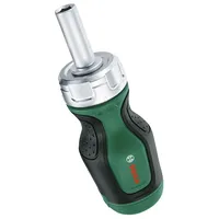 Bosch Stubby Bit-Ratschenschraubendreher mit 6 Bits – PH2,SL5,TX25,HEX3/4/5; ergonomisch;