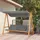 Outsunny Hollywoodschaukel Grau 3-Sitzer