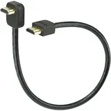 SpeaKa Professional HDMI Anschlusskabel HDMI-A Stecker, HDMI-A Stecker 0.30m Schwarz SP-7870508 4K U