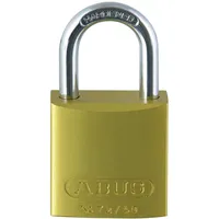 ABUS Vorhangschloss Aluminium 72/40HB40 gelb B/EFSPP