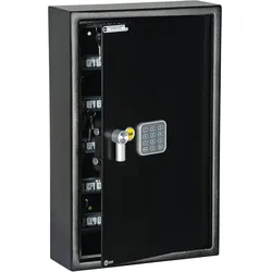 Yale YKB/550/DB1, Wandtresor, Schwarz, Elektronisch, Schlüssel, 350 mm, 130 mm