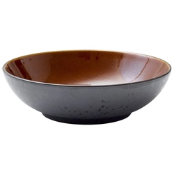 Bitz Salatschüssel Salatbowl black / amber 24 cm bunt