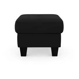 sit&more Stauraumhocker Belluci 58 x 48 x 58 cm Schwarz