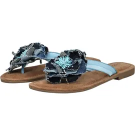 LAZAMANI Pantolette in blau 39