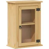 vidaXL Bad-Wandschrank Corona 45x27x64,5 cm Massivholz Kiefer