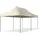 TOOLPORT Faltpavillon 3 x 6 m inkl. Seitenteile Creme