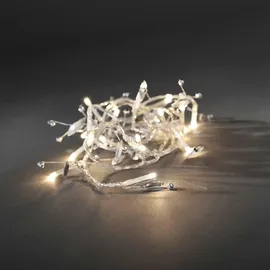 Konstsmide LED Lichterkette Glasperlen 2 m Warmweiß