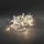 Konstsmide LED Lichterkette Glasperlen 2 m Warmweiß