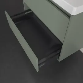 Villeroy & Boch Waschtischunterschrank 2 Auszüge 77,2 x 59,6 x 43,9 cm Soft Green