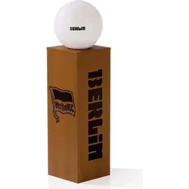 DS PRODUKTE BSC LED-Dekosäule Rost-Optik 84cm 3V braun mit Leuchtkugel - Braun