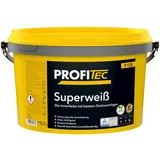 ProfiTec P120 Superweiß weiß hochdeckende Wandfarbe Dispersionsfarbe 5 od 12,5l