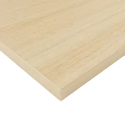 Bisley Tischplatte 180x80 cm in Kendal Eiche, Schreibtischplatte aus Holz, Holzplatte, Spanplatte kratzfest beschichtet mit ABS-Kante für DIY